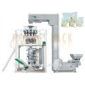 HS-520A Puffing food Packing machine with10 or 14 heads weigher